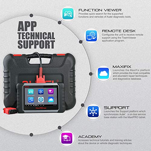 Autel Scanner MaxiPRO MP808K Diagnostic Scan Tool, 2022 Newest Bi-Directional Control, Same As MS906, VAG Guided & Reflash Hidden Functions, Upgraded of MP808/ DS808, 30+ Services, All Sys Diagnostics