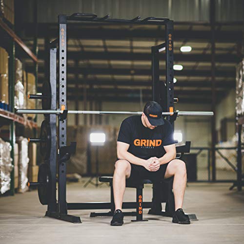 GRIND Fitness Chaos 4000 Power Rack (Chaos4000 + Flat Bench)