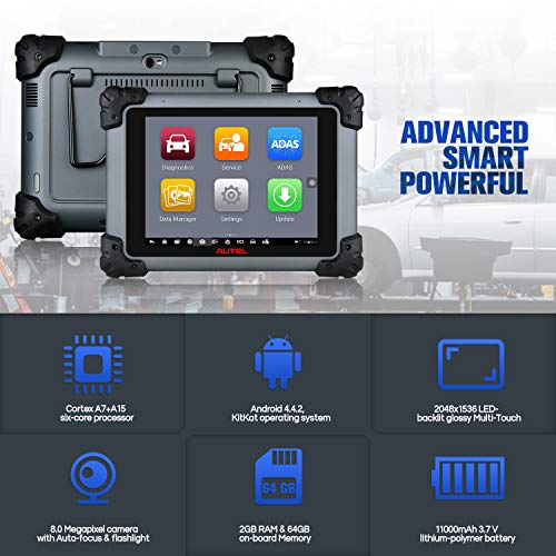 Autel MaxiSys MS908S Pro Diagnostic Scan Tool with $60 MV108 for Workshops, Upgraded of Maxisys Elite/MK908P, ECU Programming and Online Coding, Full Diagnostics & 31+ Services, Bi-Directional Control