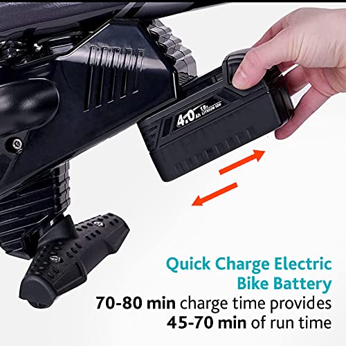 Eclypse Astra EBike Battery Charger - Astra Kids 3A Electric Bike Charger for 18V 4AH Lithium Electric Bike Battery